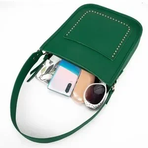 Montana West | Bags | Kelly Green Quilted Square Montana  Kelly Green Montana West Shoulder Bag leather main image 1